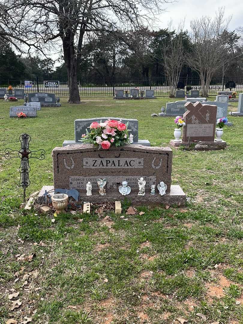 Brenda Tiner Zapalac's grave. Photo 2