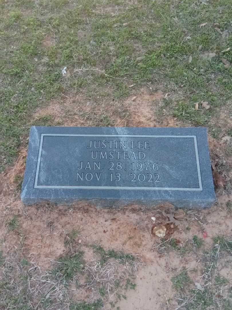Justin Lee Umstead's grave. Photo 3