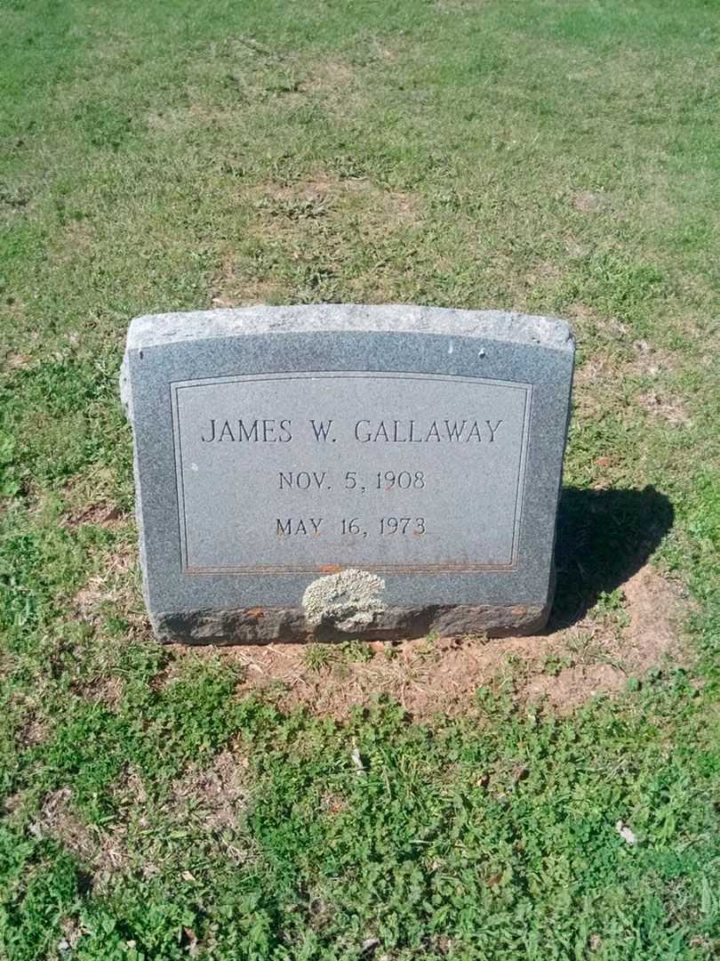 James Woodrow Gallaway's grave. Photo 3